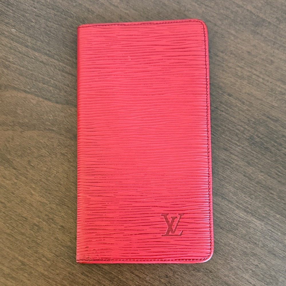 Louis Vuitton Vibrant Red Epi Leather Case